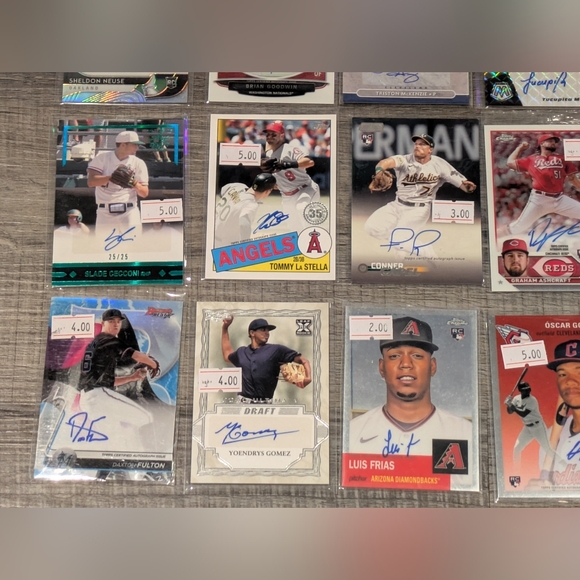 39 MLB Baseball Sports Cards Collection Auto Autograph Signed Signature Card Lot - Picture 6 of 8
